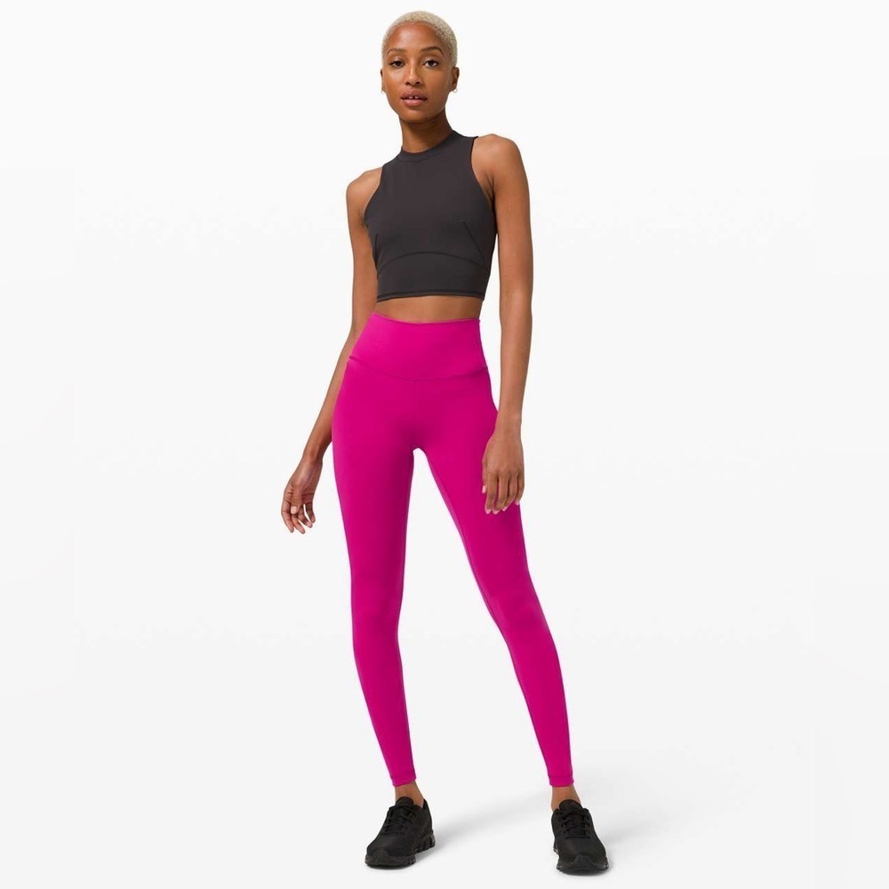 Lululemon Wunder Train High-Rise Tight 28" in Ripened Raspberry Size 12 - Picture 5 of 9